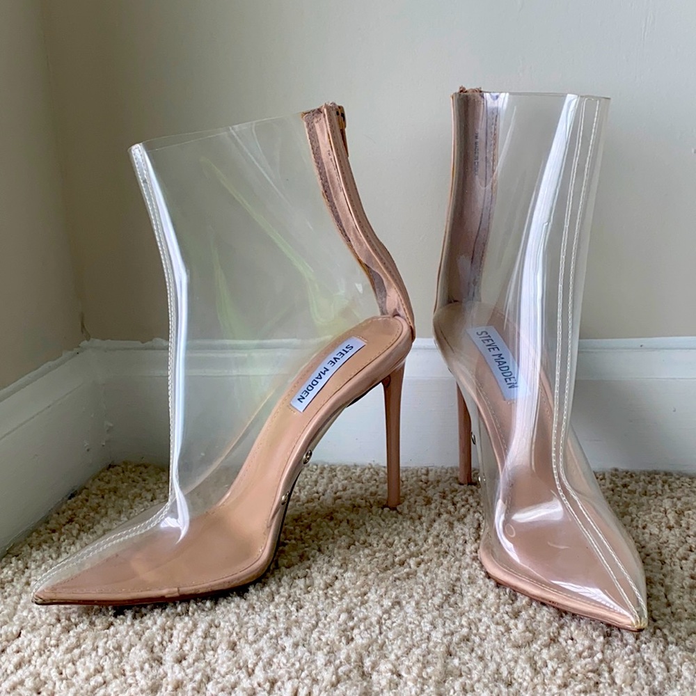 Steve Madden PVC booties